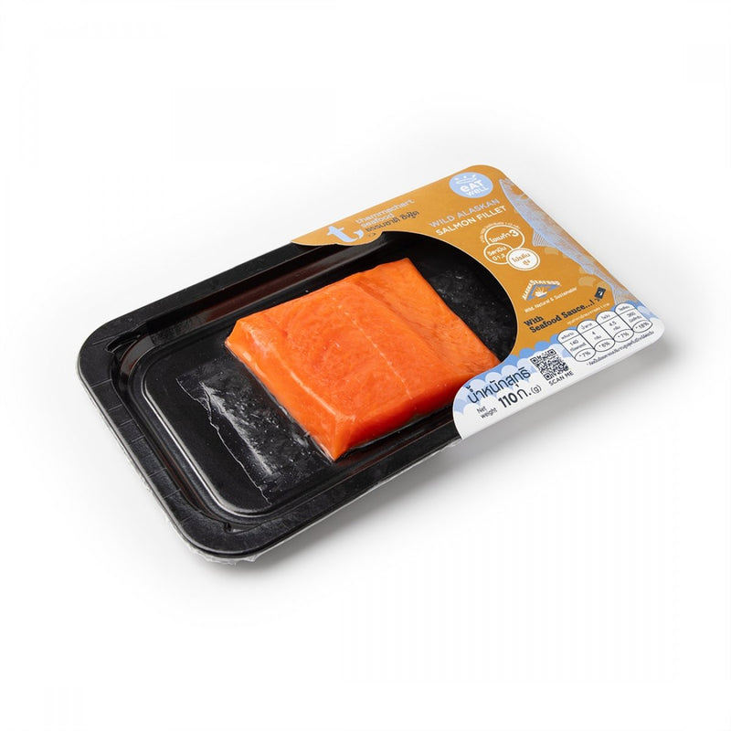 Frozen Wild Salmon Fillet with Seafood Sauce 110 g/pack