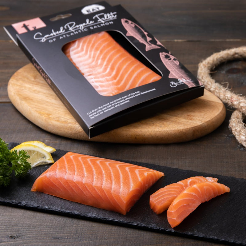 Thammachart Seafood Smoked Salmon Royale Fillet 150 g