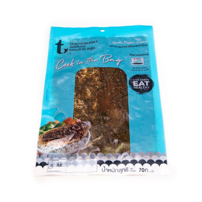 Cook in the bag Garlic Pepper Seabass 70 g