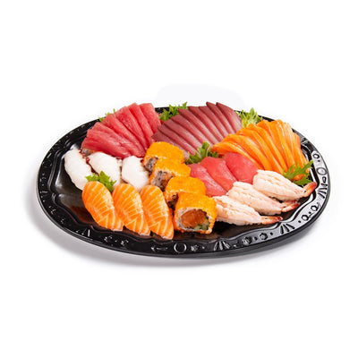 ซูชิ ซาชิมิ แพลตเตอร์  Sashimi & Sushi Platter